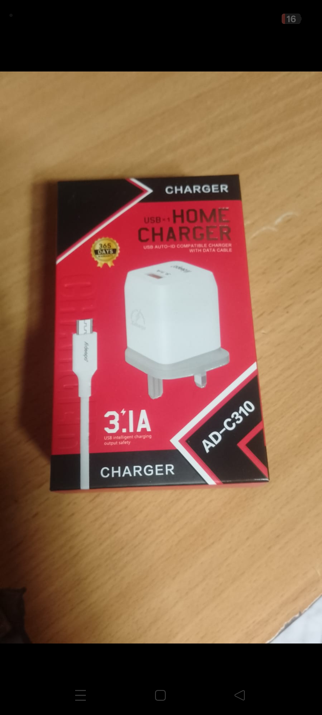 Aldeepo Normal Charger 3.1A 