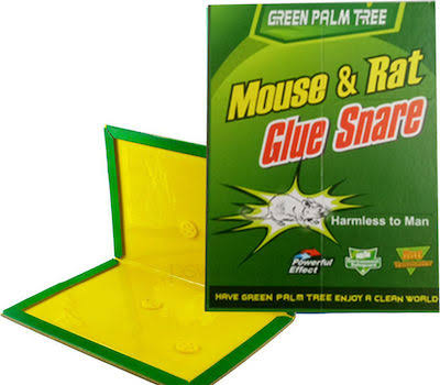 Mouse & rat glue snare trap